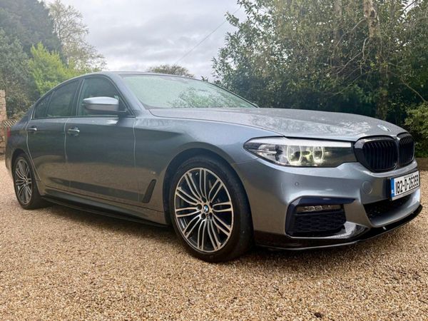 BMW 5-Series Saloon, Petrol Plug-in Hybrid, 2018, Grey