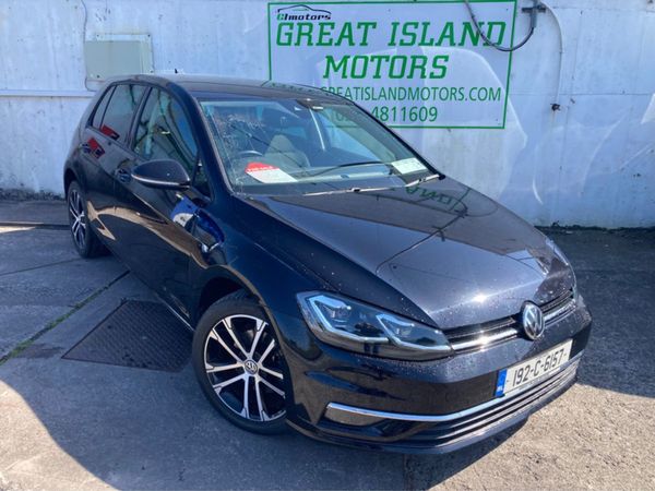 Volkswagen Golf Hatchback, Petrol, 2019, Black