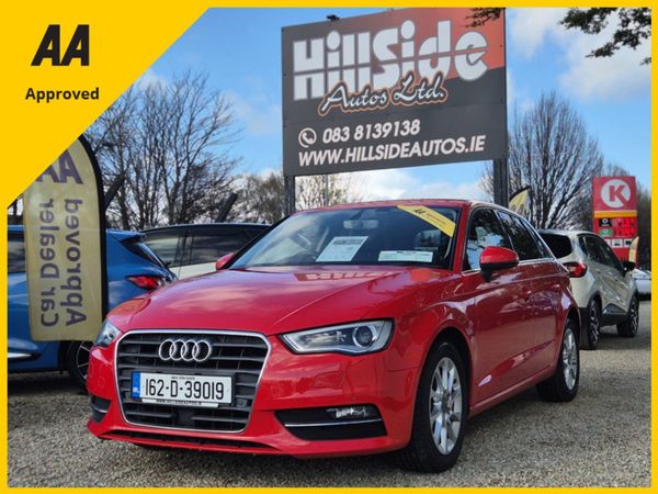 Audi A3 Hatchback, Petrol, 2016, Red