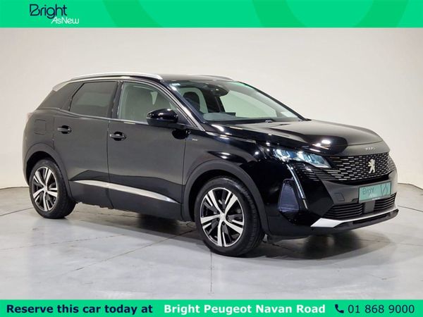Peugeot 3008 MPV, Petrol Plug-in Hybrid, 2021, Black