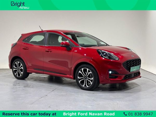 Ford Puma MPV, Petrol Hybrid, 2022, Red