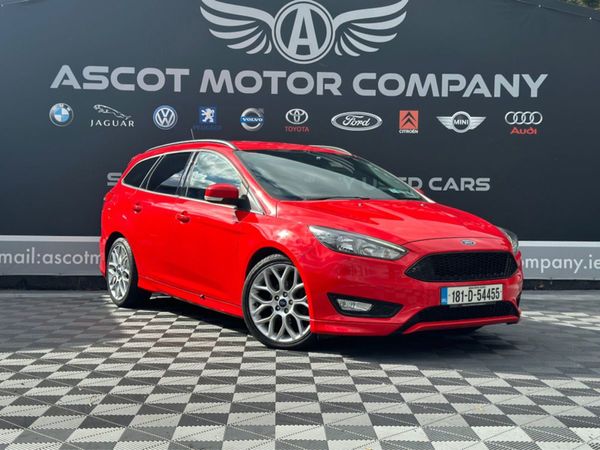 Ford Focus Estate, Diesel, 2018, Red