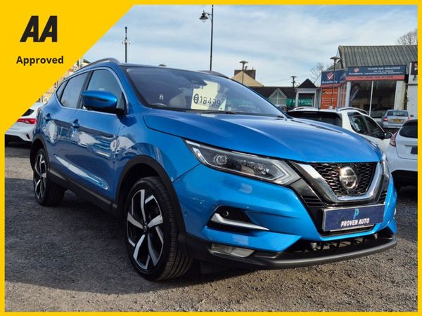 Nissan Qashqai SUV, Petrol, 2020, Red