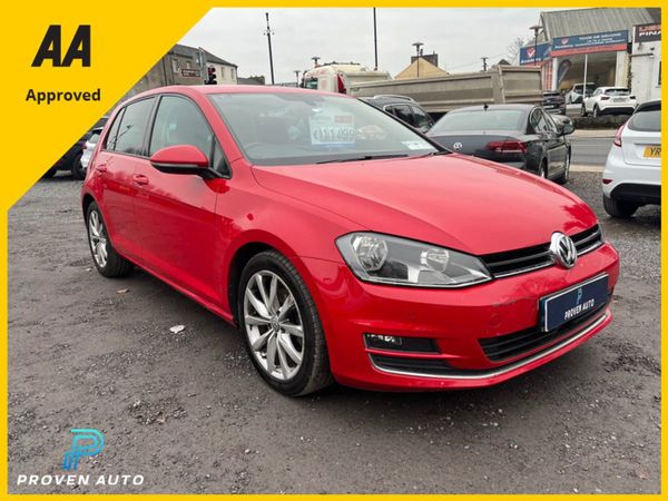 Volkswagen Golf Hatchback, Diesel, 2015, Red