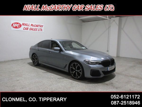 BMW 5-Series Saloon, Diesel, 2021, Grey