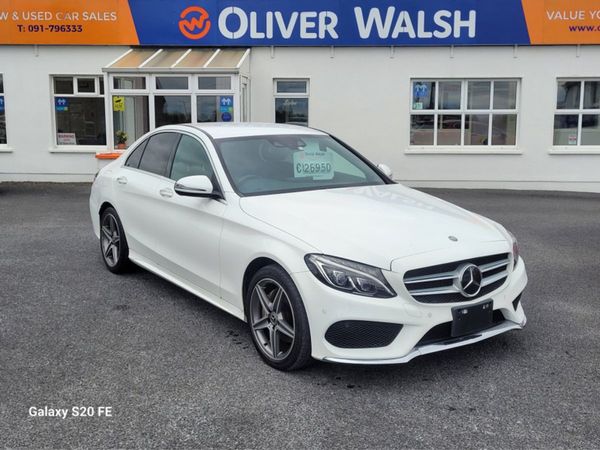 Mercedes-Benz C-Class Saloon, Diesel, 2016, White