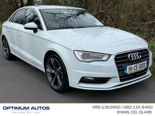 Audi A3 Saloon, Petrol, 2015, White