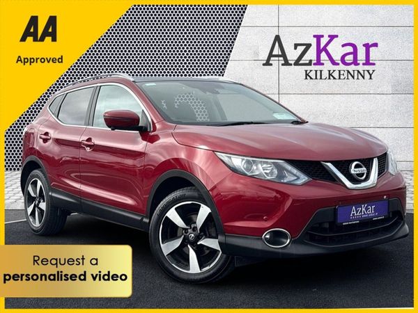 Nissan Qashqai SUV, Diesel, 2017, Red