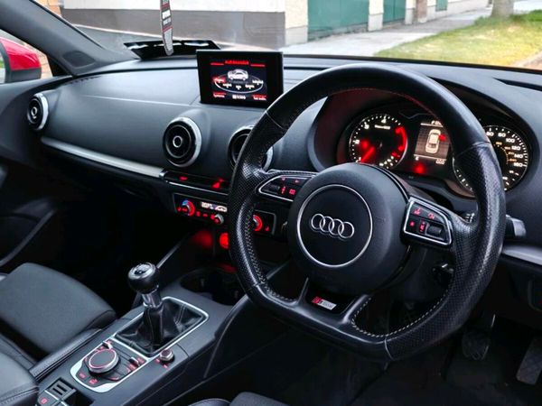 Audi A3 Saloon, Diesel, 2014, Red