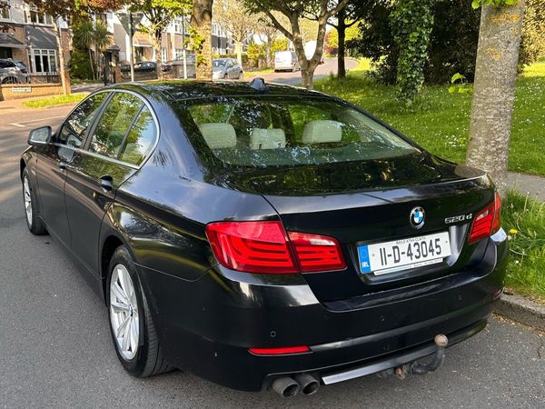 BMW 5-Series Saloon, Diesel, 2011, Black
