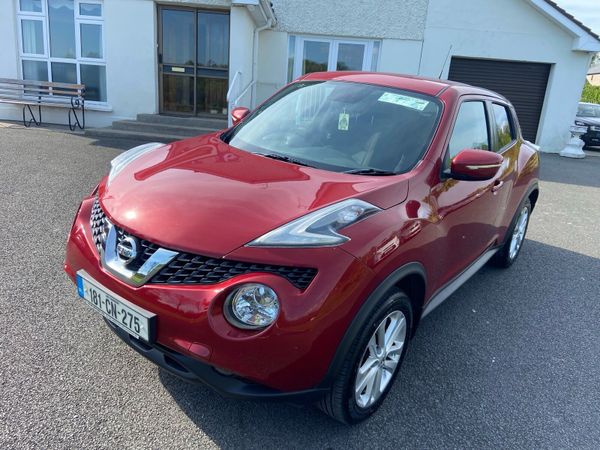 Nissan Juke SUV, Diesel, 2018, Red