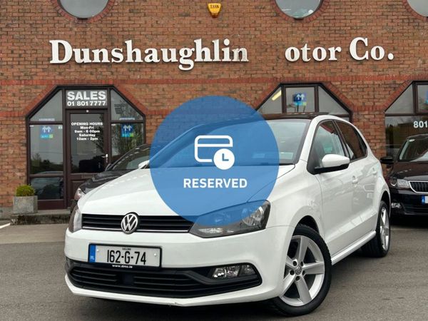 Volkswagen Polo Hatchback, Petrol, 2016, White