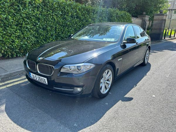 BMW 5-Series Saloon, Diesel, 2013, Black