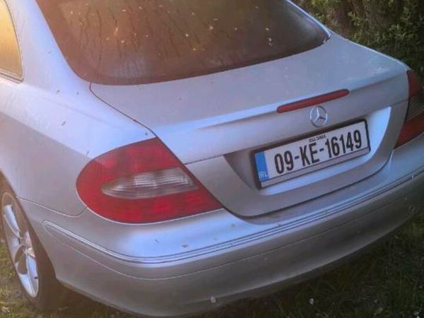 Mercedes-Benz CLK Coupe, Diesel, 2009, Silver