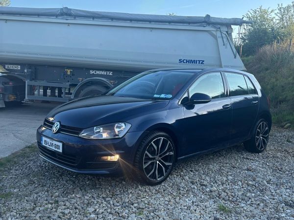Volkswagen Golf Hatchback, Diesel, 2015, Blue