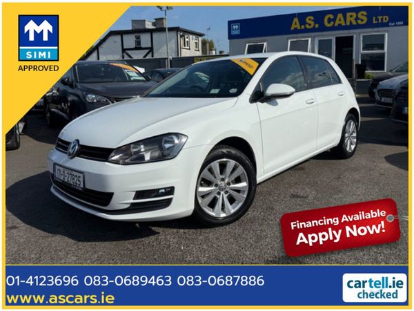 Volkswagen Golf Hatchback, Diesel, 2017, White