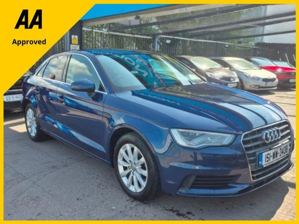 Audi A3 Saloon, Petrol, 2015, Blue