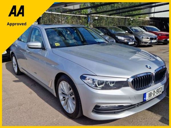 BMW 5-Series Saloon, Petrol, 2018, Grey
