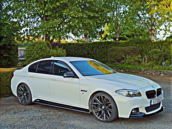 BMW 5-Series Saloon, Diesel, 2015, White