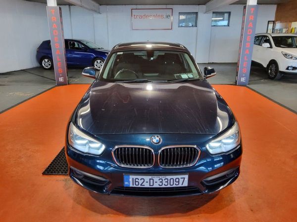 BMW 1-Series Hatchback, Diesel, 2016, Blue