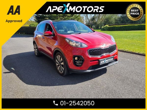 Kia Sportage SUV, Diesel, 2018, Red