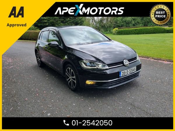 Volkswagen Golf Hatchback, Diesel, 2020, Black