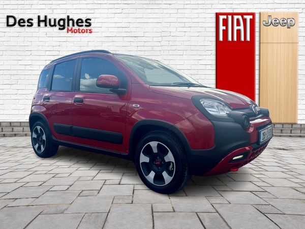 Fiat Panda Hatchback, Petrol Hybrid, 2025, Red