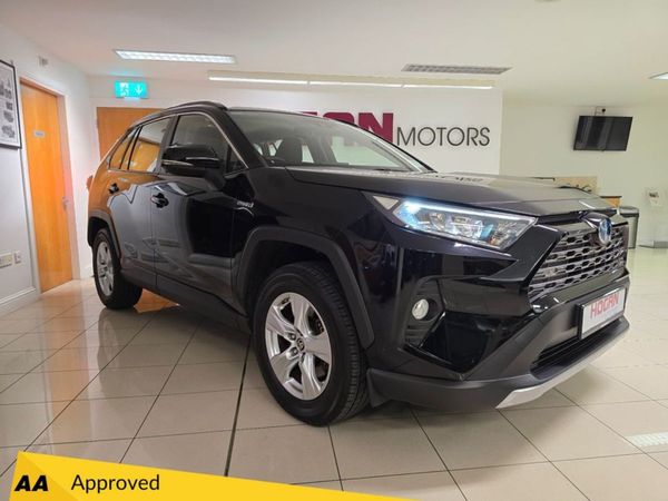 Toyota RAV4 SUV, Hybrid, 2021, Black