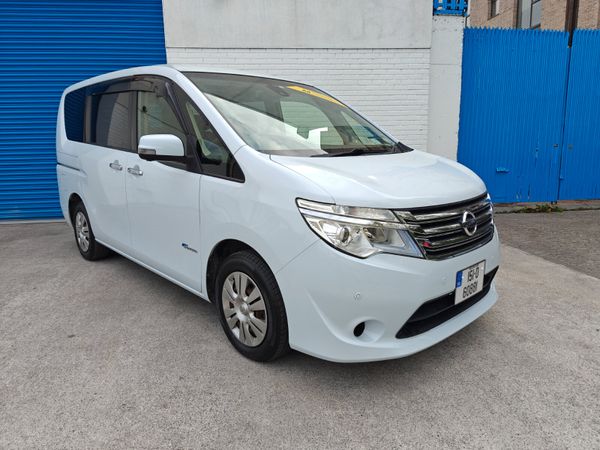 Nissan Serena MPV, Petrol Hybrid, 2015, Blue