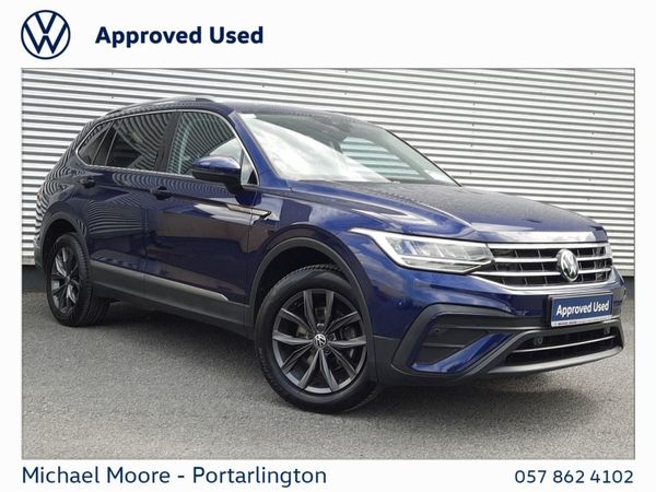Volkswagen Tiguan Allspace SUV, Diesel, 2022, Blue