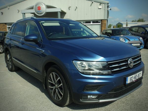 Volkswagen Tiguan Allspace SUV, Diesel, 2018, Blue