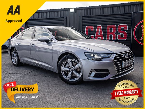 Audi A6 Saloon, Diesel, 2019, Silver