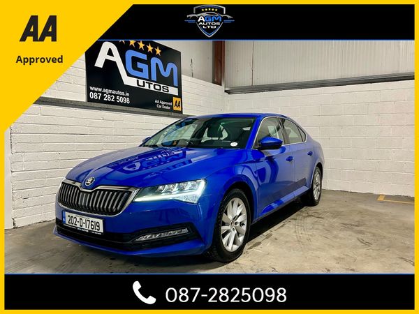Skoda Superb Saloon, Diesel, 2020, Blue