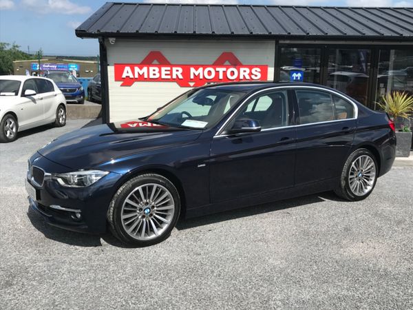 BMW 3-Series Saloon, Diesel, 2017, Blue