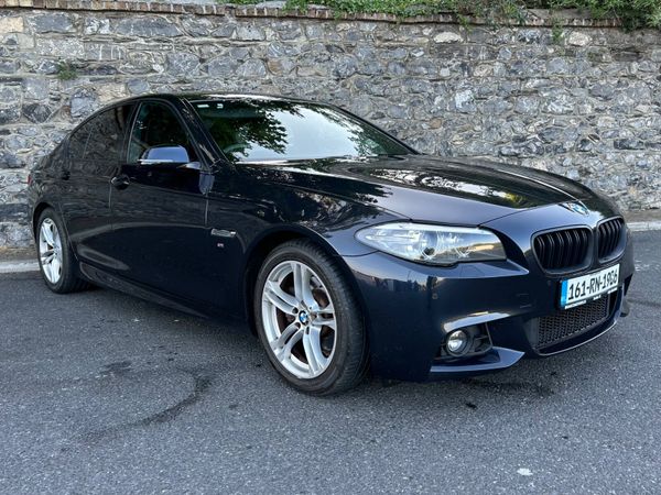 BMW 5-Series Saloon, Diesel, 2016, Black