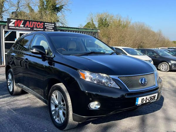 Lexus RX SUV, Petrol Hybrid, 2010, Black