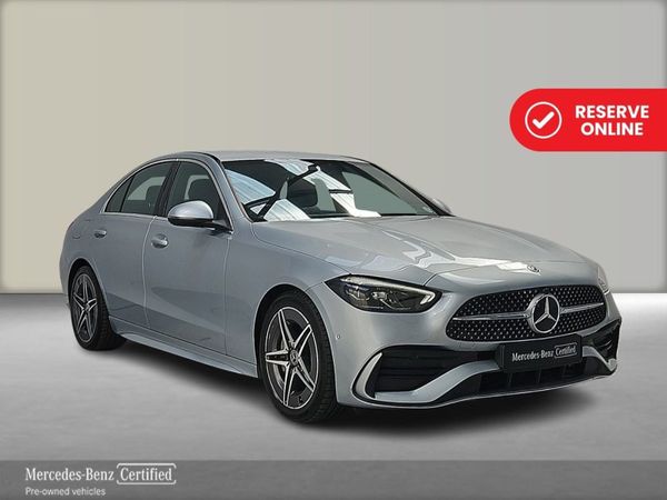 Mercedes-Benz C-Class Saloon, Diesel Hybrid, 2022, Grey