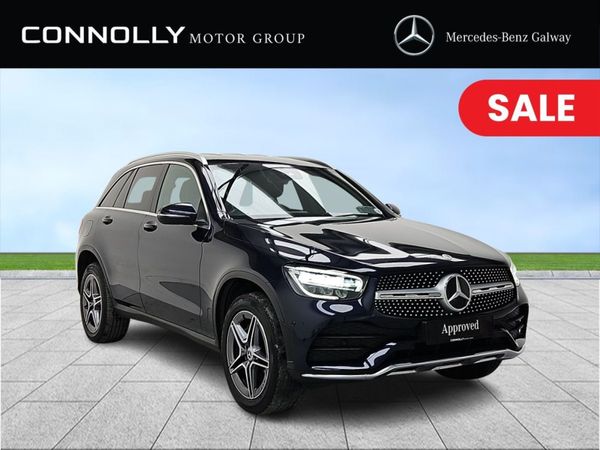 Mercedes-Benz GLC SUV, Diesel Plug-in Hybrid, 2022, Blue