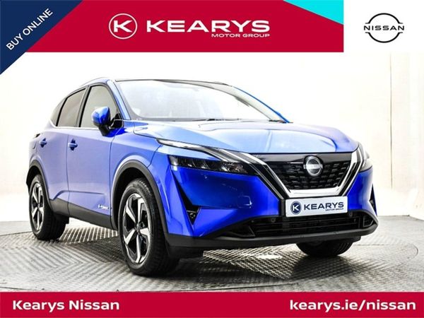 Nissan Qashqai SUV, Petrol Hybrid, 2024, Blue