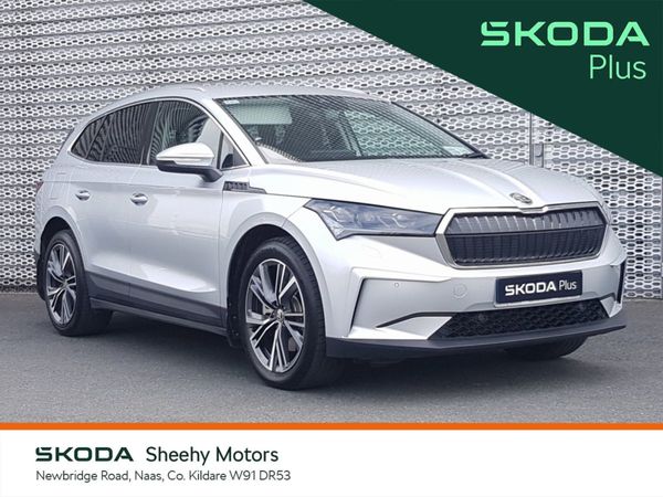 Skoda Enyaq Estate, Electric, 2025, Silver