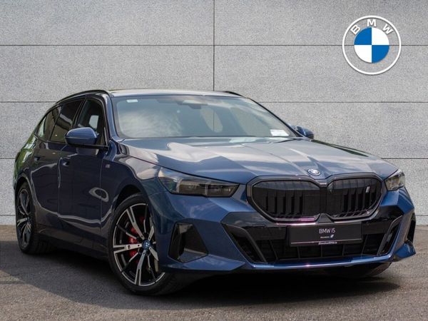 BMW i5 Estate, Electric, 2025, Blue