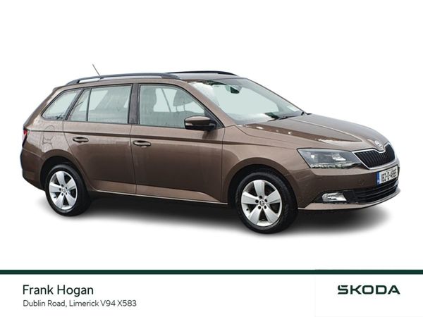 Skoda Fabia Estate, Petrol, 2018, Brown