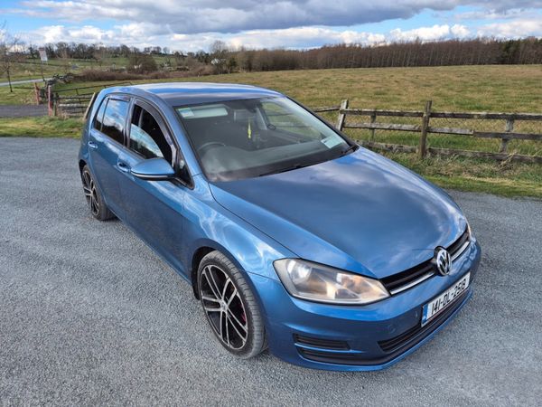 Volkswagen Golf Hatchback, Diesel, 2014, Blue