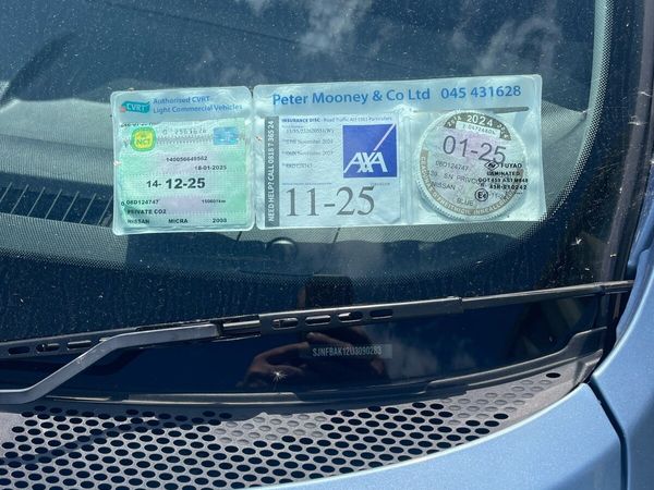 Nissan Micra Hatchback, Petrol, 2008, Blue