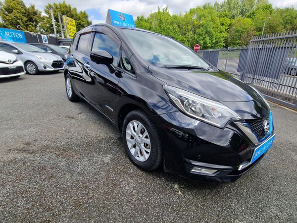 Nissan Note Hatchback, Petrol Hybrid, 2018, Black