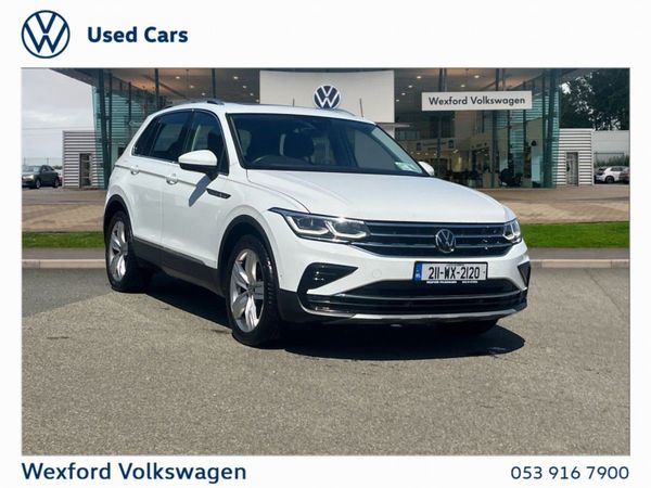 Volkswagen Tiguan SUV, Diesel, 2021, White