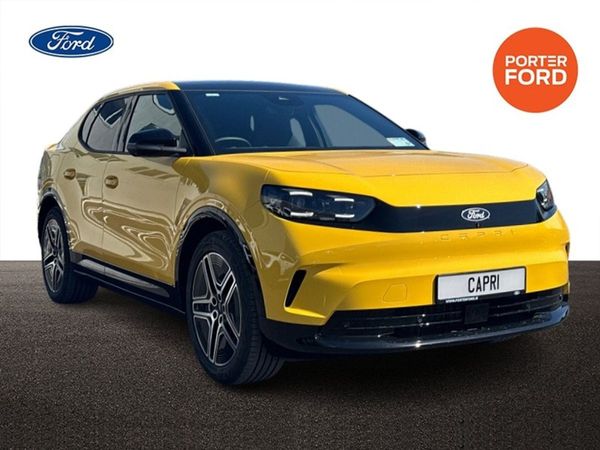 Ford Capri MPV, Electric, 2025, Yellow