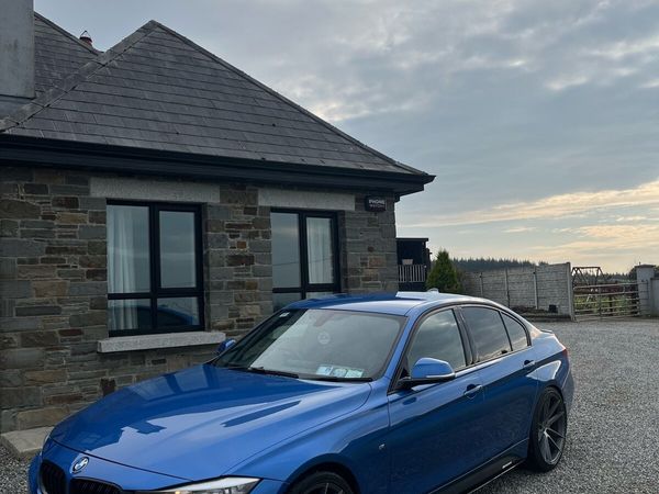 BMW 3-Series Saloon, Diesel, 2014, Blue