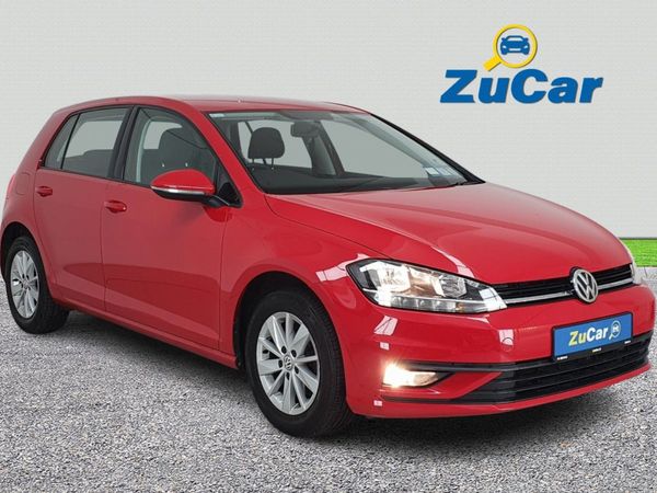 Volkswagen Golf Estate, Petrol, 2019, Red