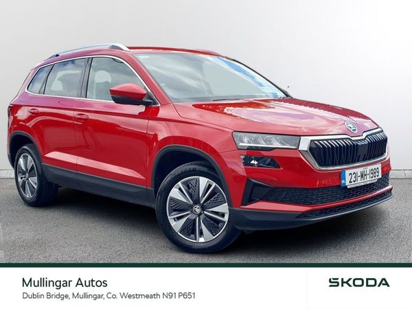 Skoda Karoq Estate, Diesel, 2023, Red